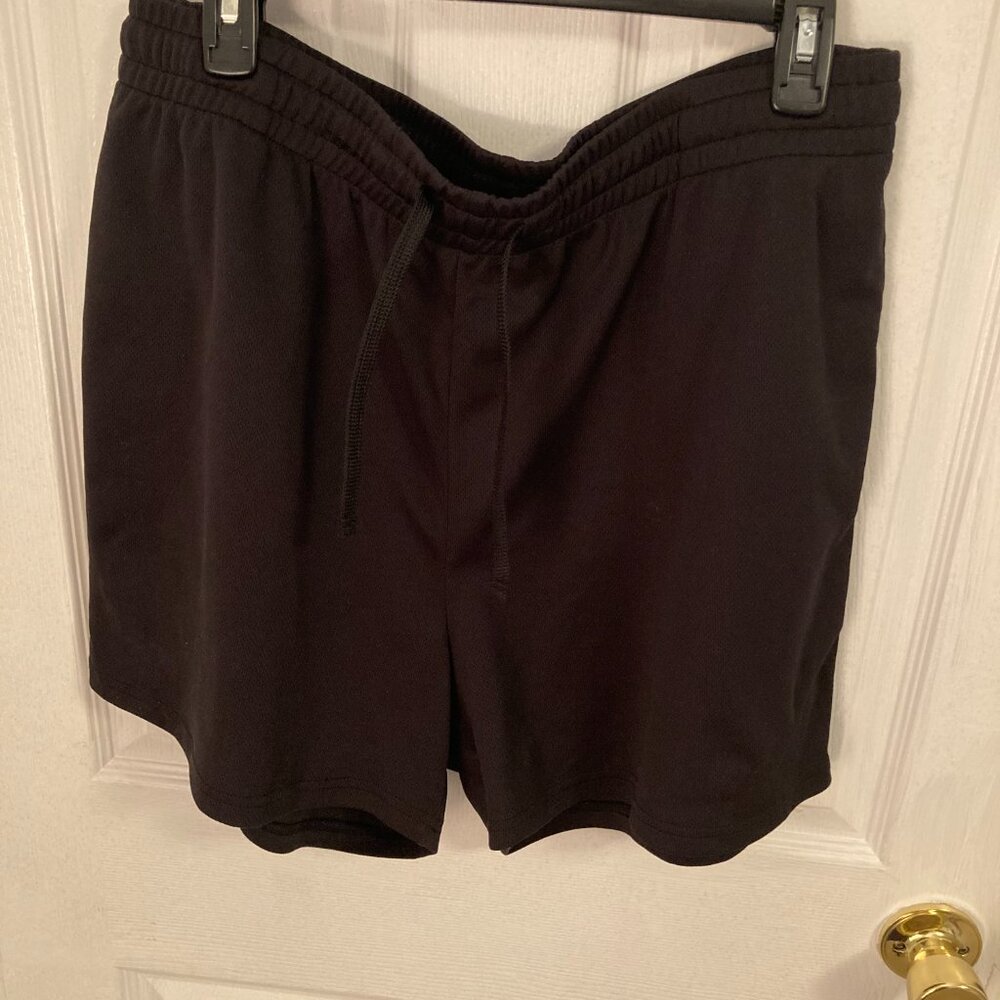 Tek Gear Men's Basketball Shorts Black Size Large - Picture 2 of 4